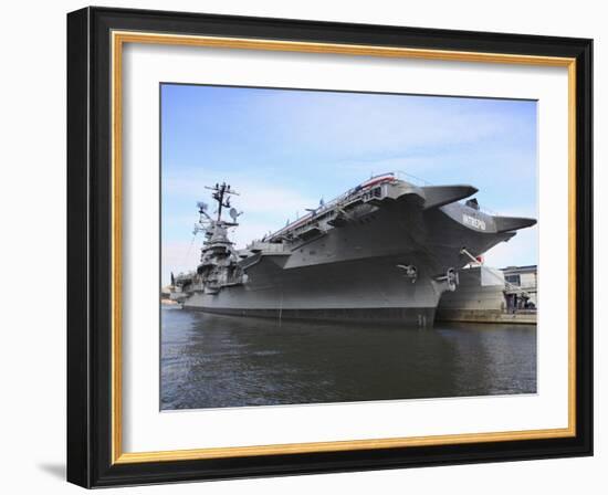 Intrepid Sea, Air and Space Museum, Manhattan, New York City-Wendy Connett-Framed Photographic Print