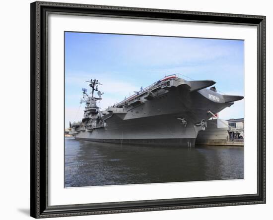 Intrepid Sea, Air and Space Museum, Manhattan, New York City-Wendy Connett-Framed Photographic Print