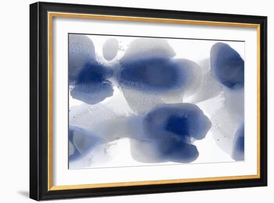 Intrinsic in Indigo-Hannah Carlson-Framed Art Print