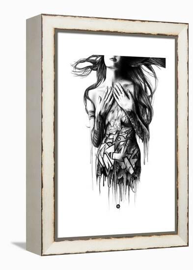 Intrinsic-Pez-Framed Stretched Canvas