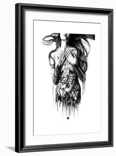 Intrinsic-Pez-Framed Art Print