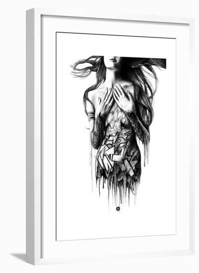 Intrinsic-Pez-Framed Art Print