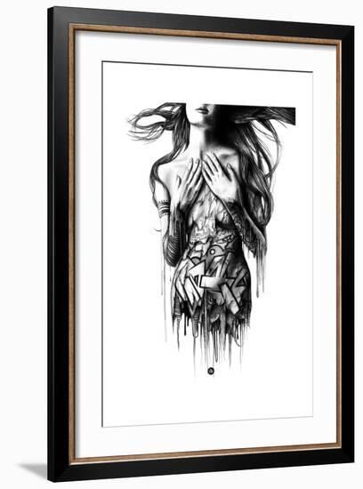 Intrinsic-Pez-Framed Art Print