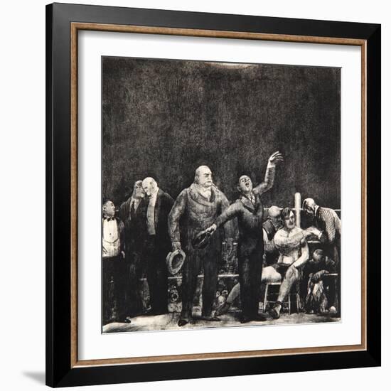 Introducing John L. Sullivan, 1916-George Wesley Bellows-Framed Giclee Print