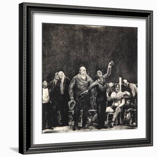 Introducing John L. Sullivan, 1916-George Wesley Bellows-Framed Giclee Print