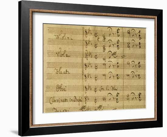 Introduction to the Magic Flute, 1791 Opera by Wolfgang Amadeus Mozart-null-Framed Giclee Print