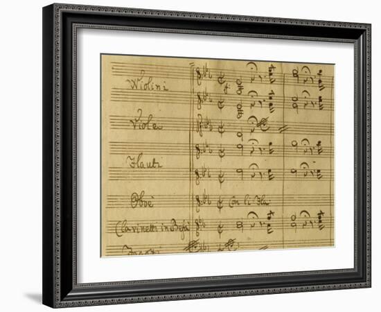 Introduction to the Magic Flute, 1791 Opera by Wolfgang Amadeus Mozart-null-Framed Giclee Print