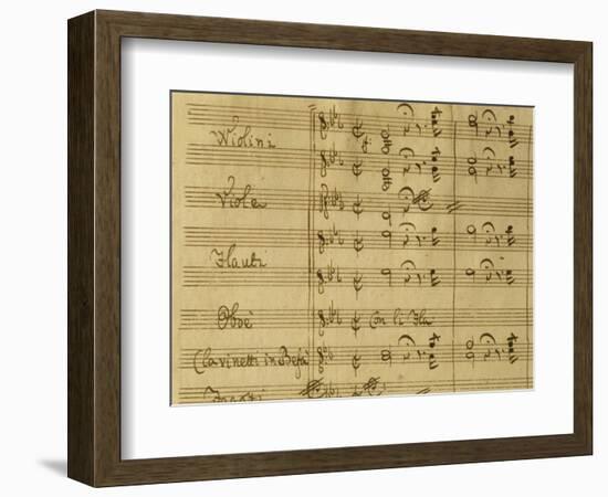 Introduction to the Magic Flute, 1791 Opera by Wolfgang Amadeus Mozart-null-Framed Giclee Print