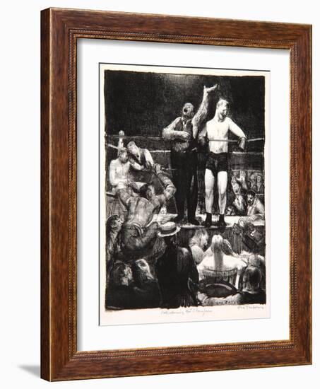 Introductions, 1921-George Wesley Bellows-Framed Giclee Print
