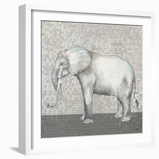 Introspective Elephant-Elizabeth Medley-Framed Photographic Print