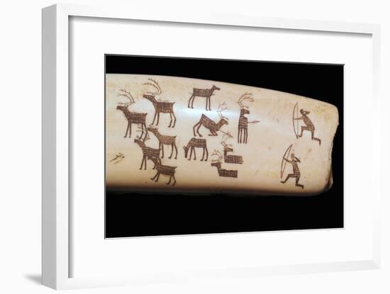 Inuit hunting scene-Unknown-Framed Giclee Print