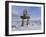 Inukshuk Marker at Aupalaqtuq Point, Cape Dorset, Baffin Island, Canadian Arctic, Canada-Alison Wright-Framed Photographic Print