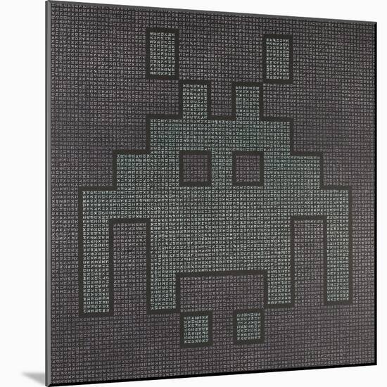 Invader-Adam Green-Mounted Giclee Print