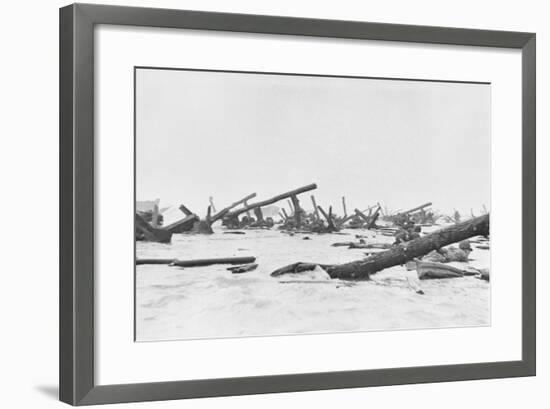 Invaders on Omaha Beach-null-Framed Photographic Print