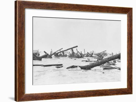 Invaders on Omaha Beach-null-Framed Photographic Print