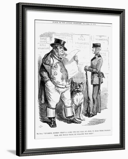 Invasion, Indeed!..., 1859-null-Framed Giclee Print