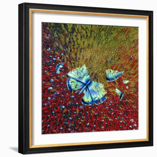 Invasion of Ants, 1996-Tamas Galambos-Framed Giclee Print