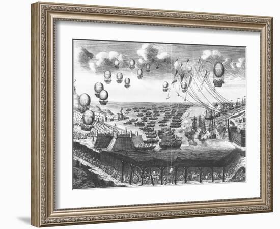 Invasion of England Planned by Napoleon-null-Framed Giclee Print