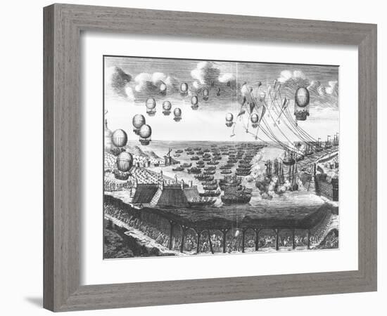 Invasion of England Planned by Napoleon-null-Framed Giclee Print