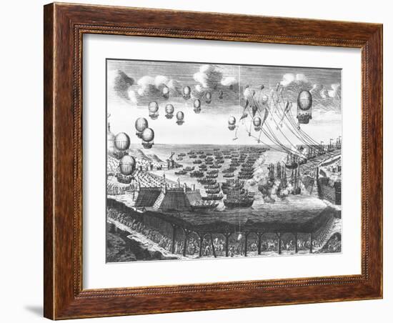 Invasion of England Planned by Napoleon-null-Framed Giclee Print