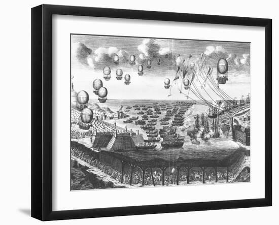 Invasion of England Planned by Napoleon-null-Framed Giclee Print