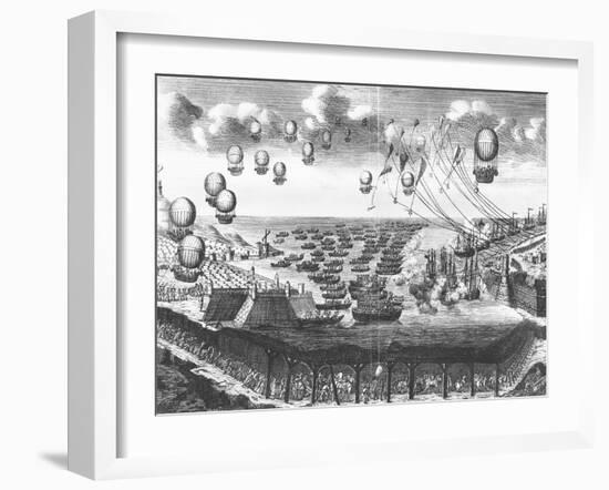 Invasion of England Planned by Napoleon-null-Framed Giclee Print