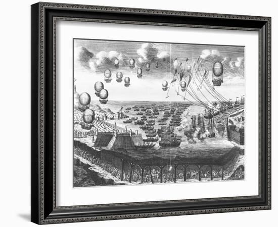 Invasion of England Planned by Napoleon-null-Framed Giclee Print