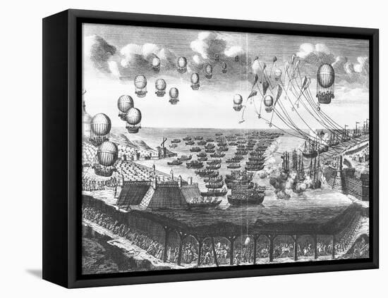 Invasion of England Planned by Napoleon-null-Framed Premier Image Canvas