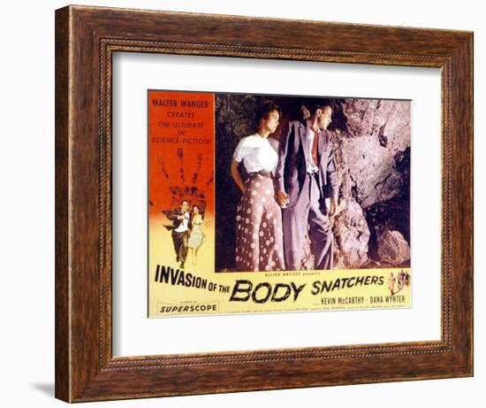 Invasion of the Body Snatchers, Dana Wynter, Kevin McCarthy, 1956-null-Framed Premium Giclee Print