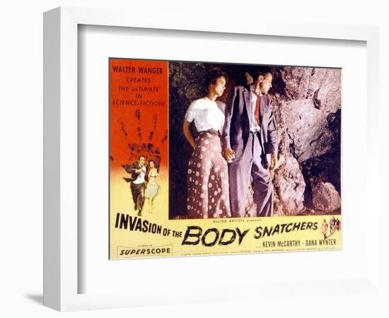 Invasion of the Body Snatchers, Dana Wynter, Kevin McCarthy, 1956-null-Framed Premium Giclee Print