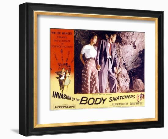 Invasion of the Body Snatchers, Dana Wynter, Kevin McCarthy, 1956-null-Framed Premium Giclee Print