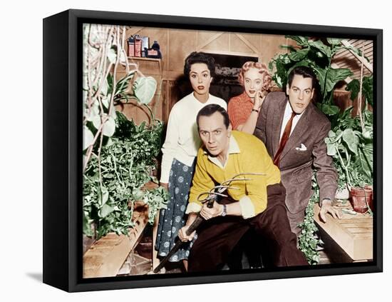 Invasion of the Body Snatchers, Dana Wynter, King Donovan, Carolyn Jones, Kevin McCarthy-null-Framed Stretched Canvas