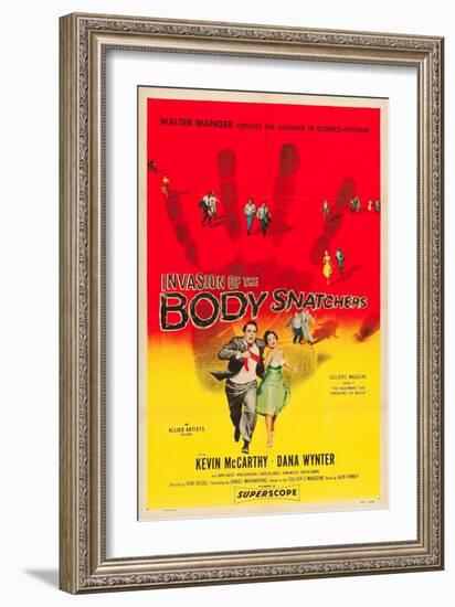 Invasion of the Body Snatchers, Kevin McCarthy, Dana Wynter, 1956-null-Framed Art Print