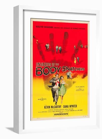 Invasion of the Body Snatchers, Kevin McCarthy, Dana Wynter, 1956-null-Framed Art Print