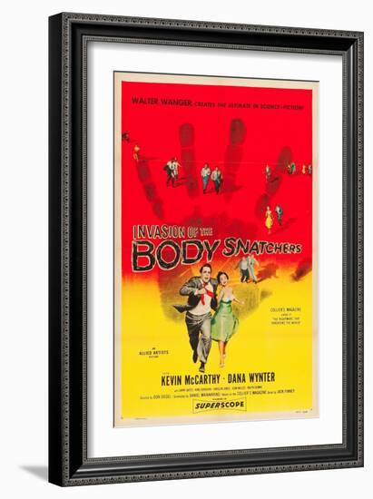 Invasion of the Body Snatchers, Kevin McCarthy, Dana Wynter, 1956-null-Framed Art Print