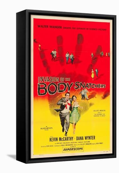 Invasion of the Body Snatchers, Kevin McCarthy, Dana Wynter, 1956-null-Framed Stretched Canvas