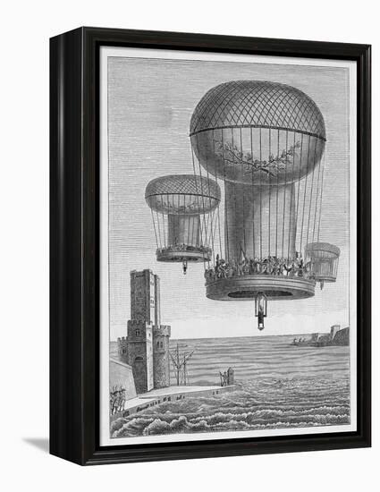 Invasion Plans, The Thiloriere is a Huge Hot-Air Balloon-null-Framed Stretched Canvas