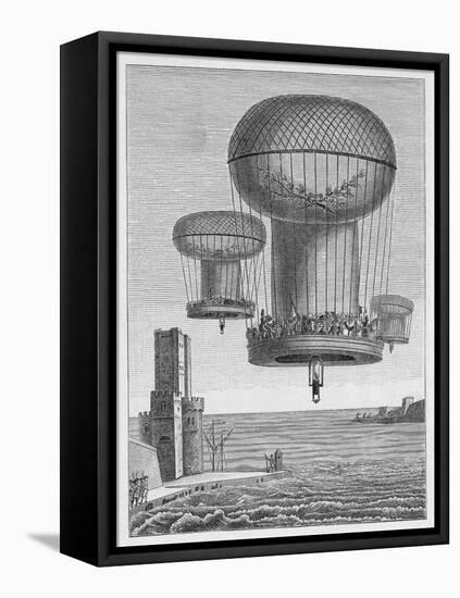 Invasion Plans, The Thiloriere is a Huge Hot-Air Balloon-null-Framed Stretched Canvas