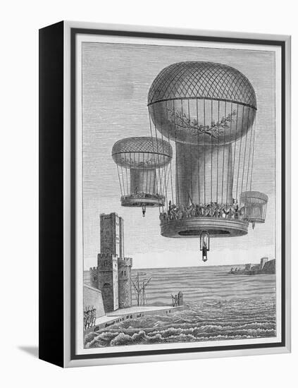 Invasion Plans, The Thiloriere is a Huge Hot-Air Balloon-null-Framed Stretched Canvas