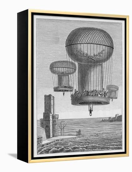 Invasion Plans, The Thiloriere is a Huge Hot-Air Balloon-null-Framed Stretched Canvas