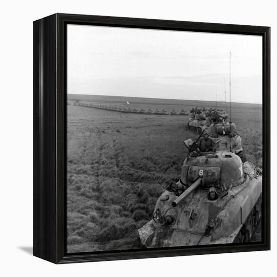 Invasion Preparations and Pre- Invasion Power-Bob Landry-Framed Premier Image Canvas