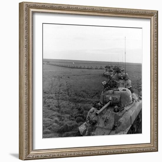 Invasion Preparations and Pre- Invasion Power-Bob Landry-Framed Photographic Print