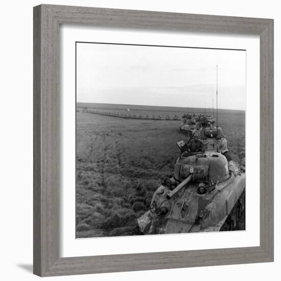 Invasion Preparations and Pre- Invasion Power-Bob Landry-Framed Photographic Print