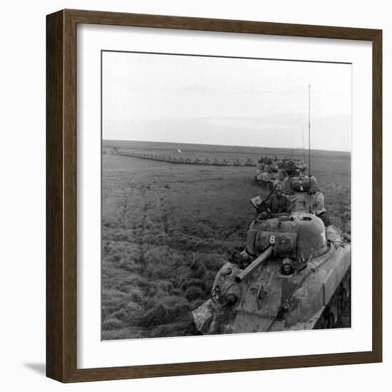 Invasion Preparations and Pre- Invasion Power-Bob Landry-Framed Photographic Print