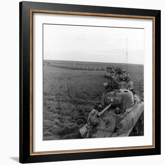 Invasion Preparations and Pre- Invasion Power-Bob Landry-Framed Photographic Print