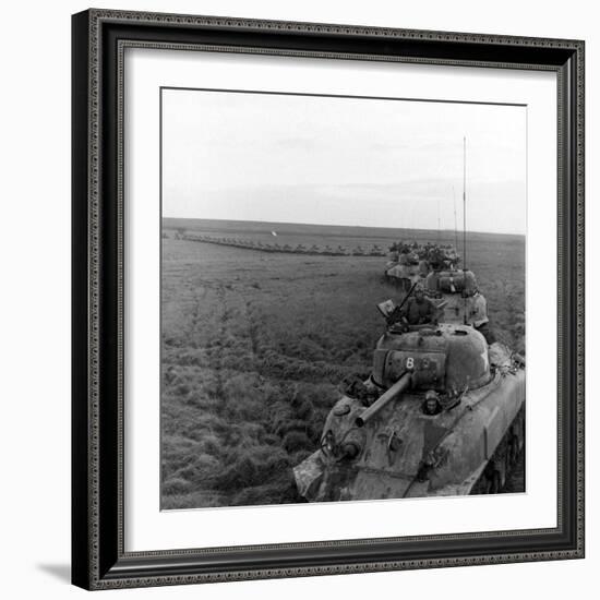 Invasion Preparations and Pre- Invasion Power-Bob Landry-Framed Photographic Print