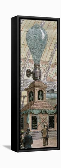 Invention Created by Thomas Alva Edison (Milan, Ohio, 1847-West Orange, 1931)-Prisma Archivo-Framed Premier Image Canvas