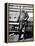 Inventor Thomas Edison Posing in His Laboratory-null-Framed Premier Image Canvas