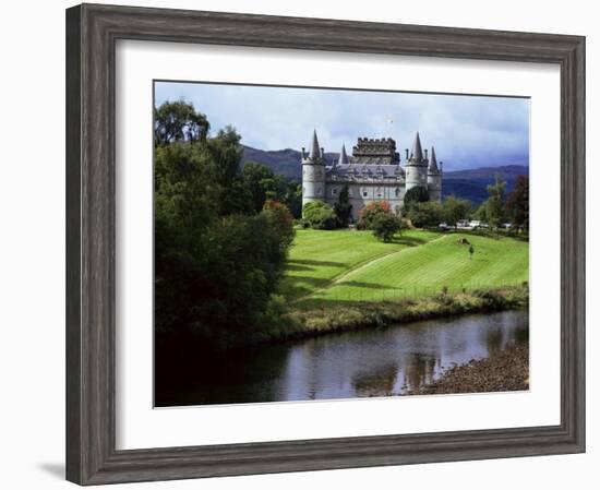 Inveraray Castle, Argyll, Highland Region, Scotland, United Kingdom-Kathy Collins-Framed Photographic Print