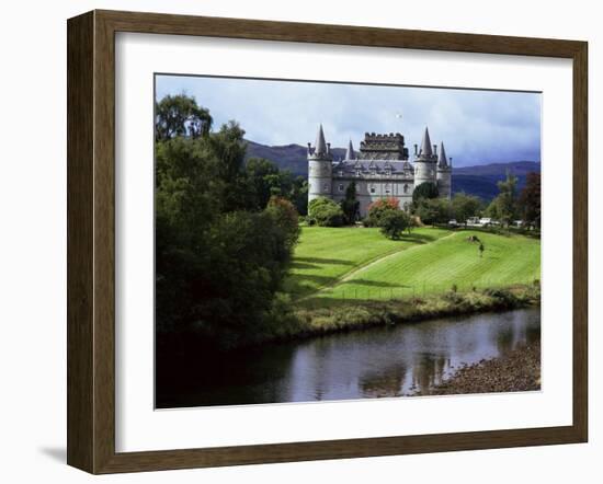 Inveraray Castle, Argyll, Highland Region, Scotland, United Kingdom-Kathy Collins-Framed Photographic Print